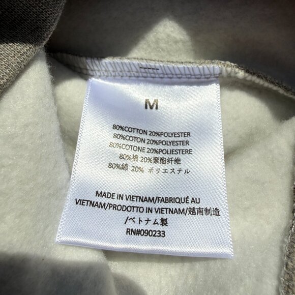 Fear of God Essentials Hoodie Grey Dark Oatmeal Size Small - Picture 10 of 16